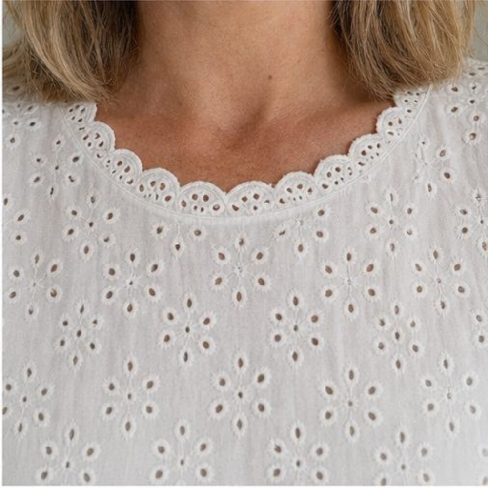 Sage Button Blouse - Picture 4 of 6